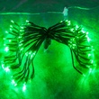 15" Green Starburst Lighted Branches, Green LED Twinkle Lights, 3 pc