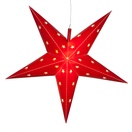 Aurora Superstar TM LED Fold-Flat Red 5 Point Star Light, Outdoor Rated 