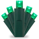  5mm Green LED Christmas Lights, Professional