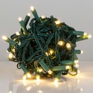 50 5mm Warm White LED Christmas Lights, Professional