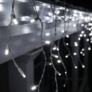 5mm Cool White LED Icicle Lights