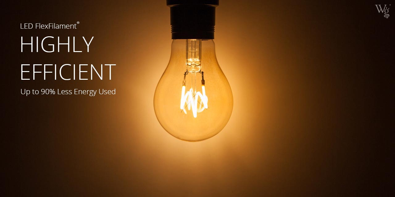 FlexFilament LED Light Bulbs