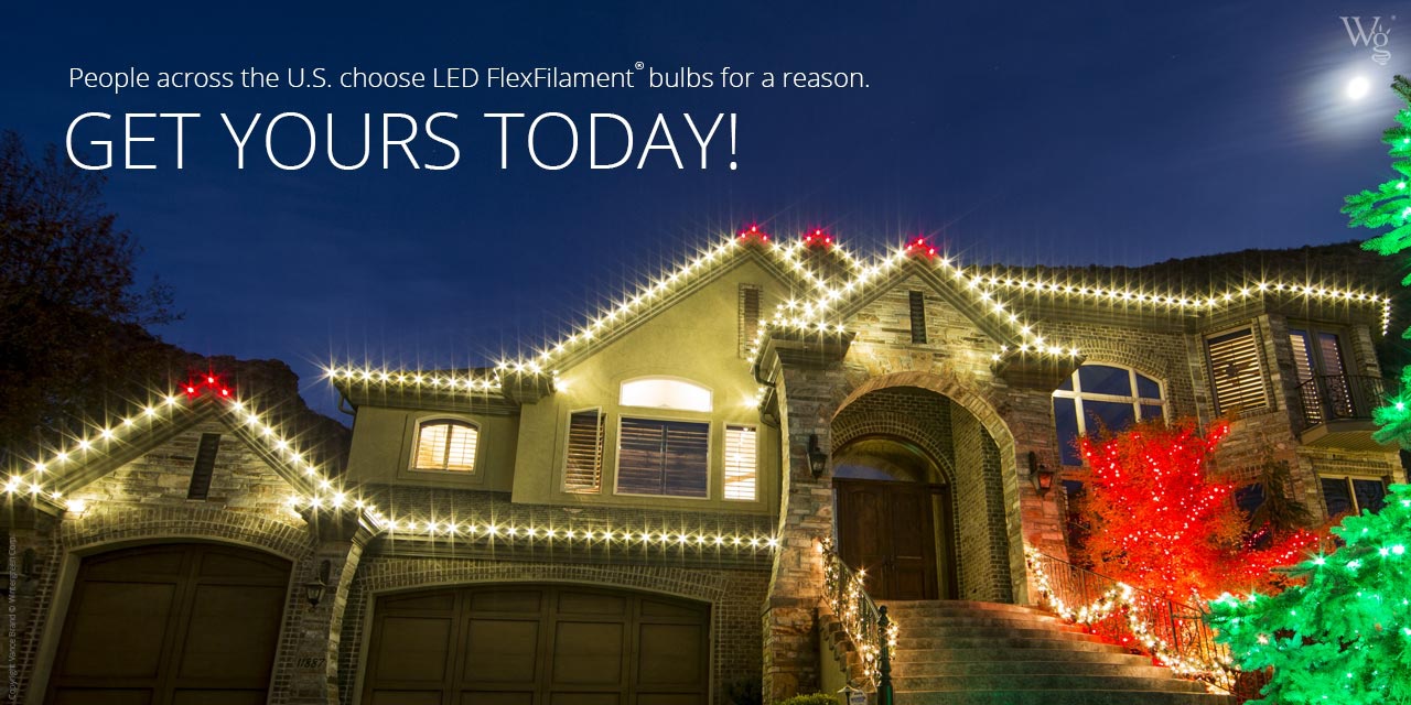 FlexFilament LED Christmas Lights
