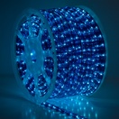 Blue Rope Light, 2 Wire 1/2", 120 Volt