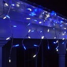 M5 Blue, White LED Icicle Lights