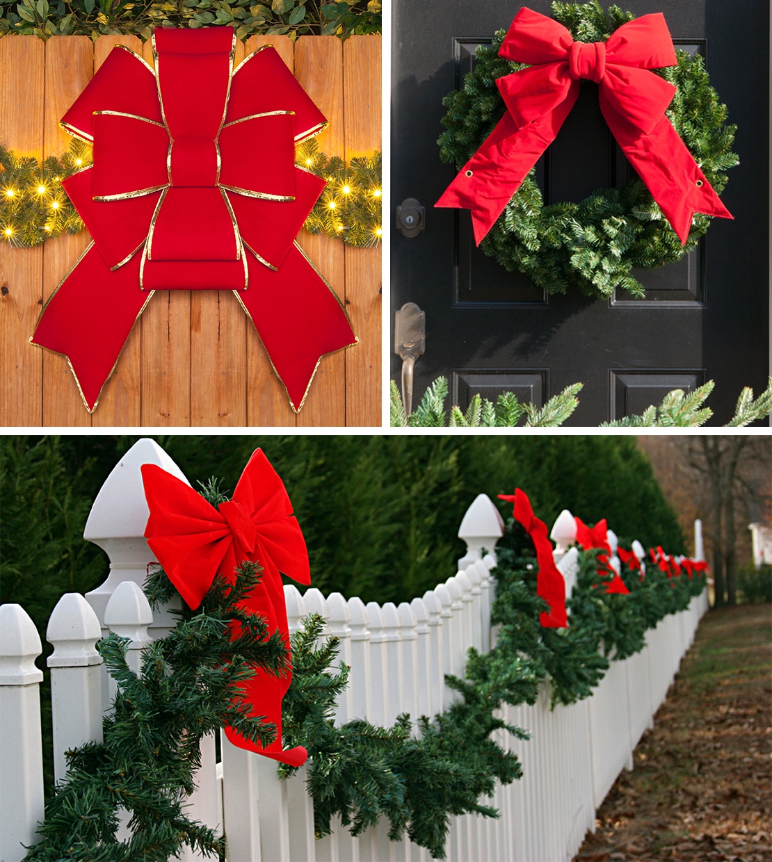 Christmas Bow Decorating Ideas
