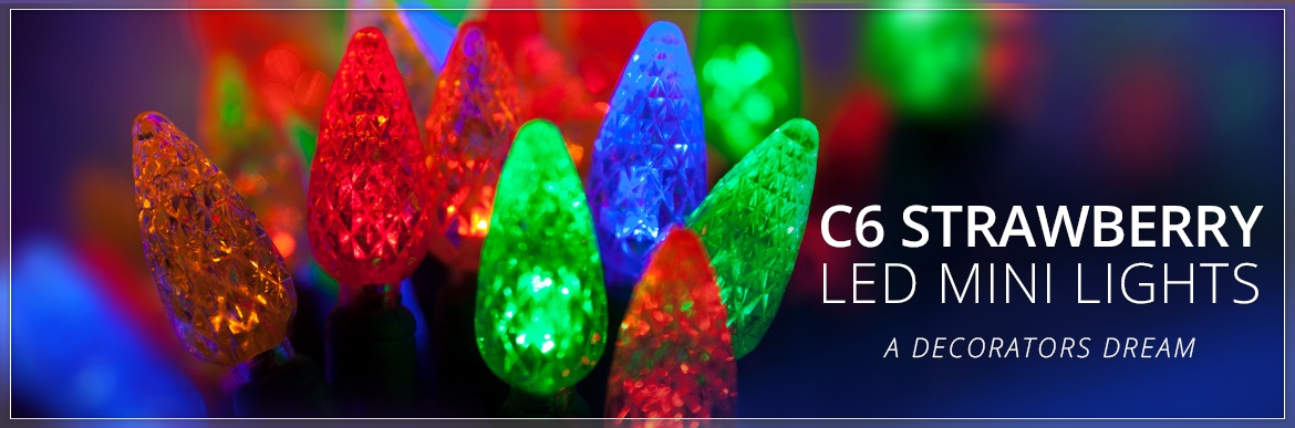 C6 Strawberry LED Mini Lights