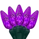  C6 Purple LED String Lights