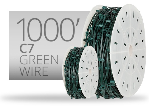 1000' Green C7 Light Stringers
