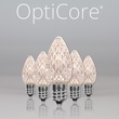 C7 Warm White OptiCore&reg LED Christmas Light Bulbs, Box of 25