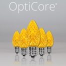 C7 Gold OptiCore&reg LED Christmas Light Bulbs