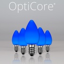 C7 Blue Smooth OptiCore&reg LED Christmas Light Bulbs