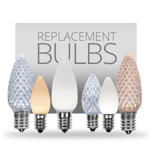 C7 and C9 Christmas Light Replacement Bulbs
