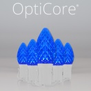 C7 Blue OptiCore&reg Commercial LED Christmas String Lights
