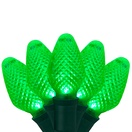  C7 Green LED Christmas Lights