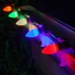 C7 Multicolor Smooth OptiCore Commercial LED Christmas String Lights, 25 Lights, 25'