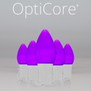 C7 Purple Smooth OptiCore&reg Commercial LED Christmas String Lights