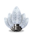 Kringle Traditions TM C7 120V Dimmable Cool White LED Christmas Light Bulbs