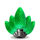 Kringle Traditions TM C7 Green LED Christmas Light Bulbs
