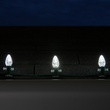 C7 Cool White OptiCore&reg LED Christmas Light Bulbs, Box of 25