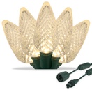 Commercial Warm White C9 LED Christmas Lights