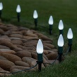 C9 Cool White Smooth OptiCore&reg LED Christmas Light Bulbs