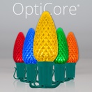 C9 Multicolor OptiCore&reg Commercial LED Christmas String Lights
