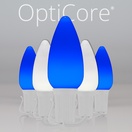 C9 Blue / Cool White Smooth OptiCore&reg Commercial LED Christmas String Lights
