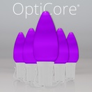 C9 Purple Smooth OptiCore&reg Commercial LED Christmas String Lights