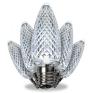 Kringle Traditions TM C9 Cool White LED Christmas Light Bulbs
