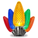 Kringle Traditions TM C9 Multicolor LED Christmas Light Bulbs