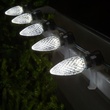 C9 Cool White OptiCore&reg LED Christmas Light Bulbs, Box of 25