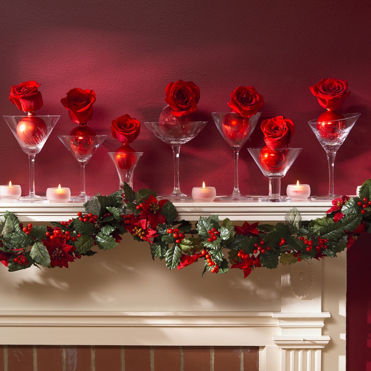 hristmas Mantel Decorating Ideas