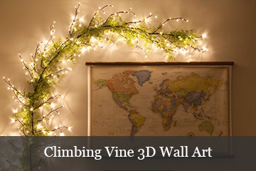 Climbing Vine 3D Wall Art