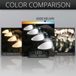C9 Cool White Smooth OptiCore&reg LED Christmas Light Bulbs