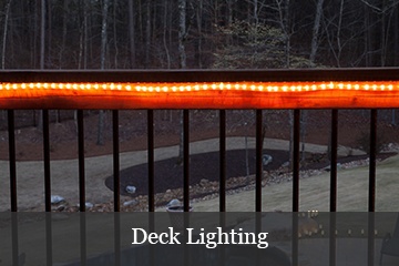 Walkway Lighting with Rope Light