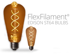 Shop FlexFilament ST64 Edison Bulbs