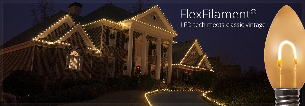 Flexfilament LED Christmas Lights