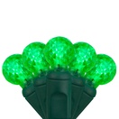  G12 Green LED String Lights