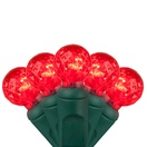  G12 Red LED String Lights