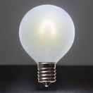 G50 Cool White Glass FlexFilament TM LED Edison Bulb, Satin