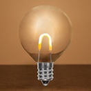 G50 Warm White Shatterproof FlexFilament TM LED Edison Bulb, E12 Base