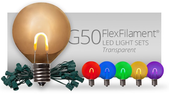 G50 Transparent FlexFilament Light Sets