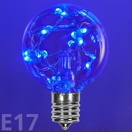 G50 Blue LEDimagine TM Fairy Light Bulb, E17 Base