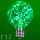 G50 Green LEDimagine TM Fairy Light Bulb, E17 Base