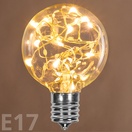 G50 Warm White LEDimagine TM Fairy Light Bulb, E17 Base