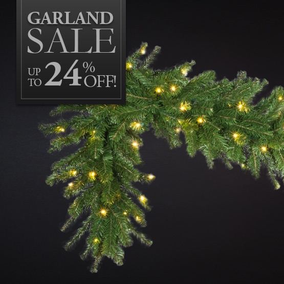 Black Friday Christmas Garland Sale