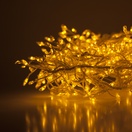 Gold LED Fairy Garland Lights, Gold Wire