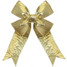 Gold Metallic 3D Lame Christmas Bow