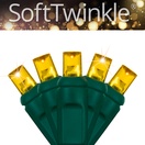  5mm Gold SoftTwinkle&reg LED Christmas Lights